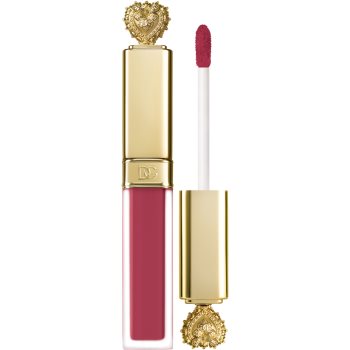Dolce&Gabbana Flawless Everkiss Liquid Lip ruj lichid mat, cu textură lejeră - imagine 2